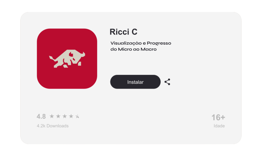 Ricci C — Visualização e Progresso do Micro ao Macro